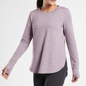 Athleta - sz Large - Uptempo Long Sleeve Tunic in Shasta Purple (Pink) #382880